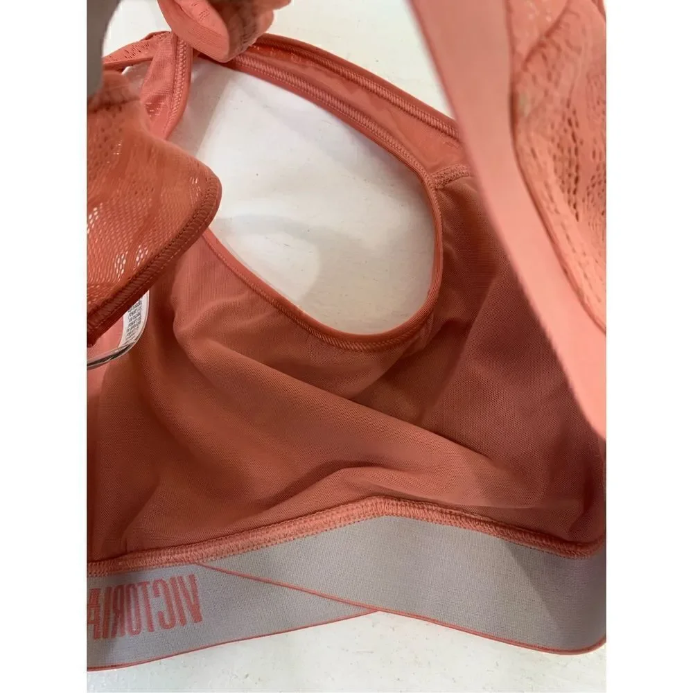 Victoria Sport Victoria’s Secret Pink Lacy Sports Bra Size M
